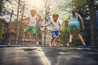 Should children be discouraged from playing on trampolines?