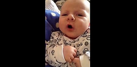 WATCH: Remember when 7-week-old Luca said ‘hello’!