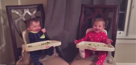 WATCH: Giggling ‘Peekaboo’ twins have each other in stitches