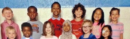 Notice anything odd about THIS class photograph?