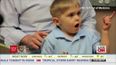 Three-year-old hears Daddy’s voice for the first time