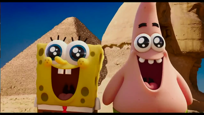 Mr Squarepants will see you now. SpongeBob is hitting the silver screen