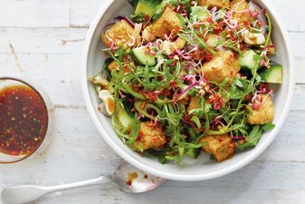 The HONESTLY HEALTHY #slimdown: Cucumber and Tempeh Salad