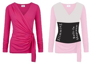 Wardrobe essentials with built-in shapewear. Yes, please