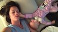 WATCH: One mum captures why co-sleeping means no sleeping for her