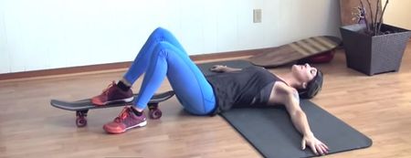 Got an old skateboard in the shed? Dig it out and try THIS killer home workout