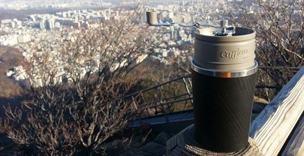 Fresh coffee to go? It doesn’t get fresher than this…