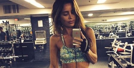 This model is almost nine months pregnant. And that makes the Internet very judgemental indeed…