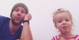 WATCH: This adorable Daddy daughter double act sing their first duet