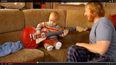 WATCH: This cute little baby playing guitar