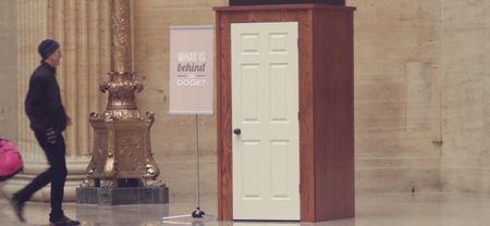 WATCH: You’ll never guess what’s behind this mystery door