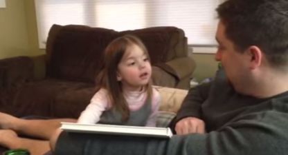 VIDEO: This little girl had a very funny (and rude) reaction to some big news