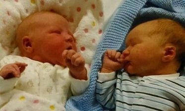 Sisters give birth to 7lb babies just 3 minutes apart in adjacent rooms