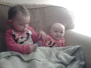 Dad’s on the early shift: A morning with the kids starts well…