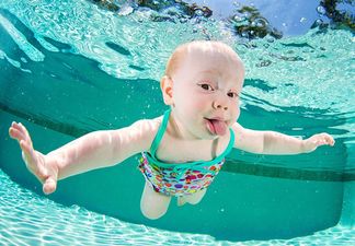 Possibly the cutest underwater baby snaps you’ll ever see