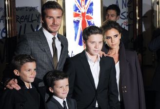 STUDY: The Beckhams are the best example of a modern family