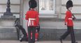 WATCH: Epic fall by the Queen’s guard deserves a replay!