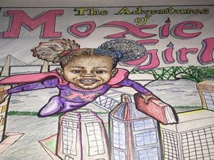 7-year-old girl creates comic book to battle negative body image