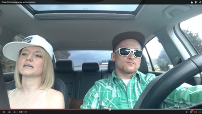 WATCH: This fresh approach to the baby announcement is HILARIOUS