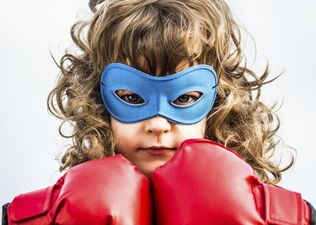 A new line of superheroes just for girls that “helps build character and confidence”