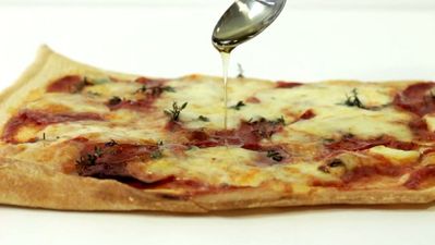 COOK: Homemade chorizo and mozzarella pizza – in minutes