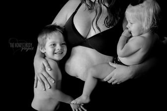 Mums lay bare and get honest for a body photo project