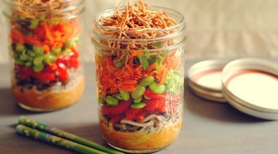 Make a Pinterest-worthy jar salad for lunch