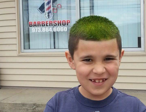 This barber is a cut above: What he is doing for this little boy is heartwarming