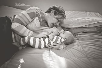 Photographer creates thought-provoking bottle feeding photo series
