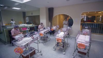 The mums who are forced to spend weeks in a luxury hotel after giving birth