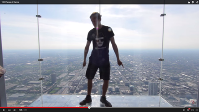 WATCH: This guy dancing the same dance in 100 locations will make your day