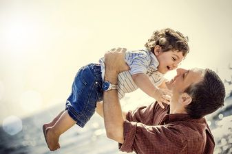 Minding the children is actually GOOD for Dad’s health