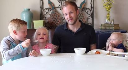 WATCH: This Dad’s 4-minute Summer ice cream recipe is GENIUS