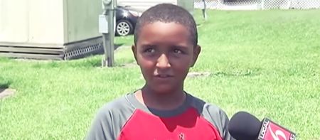 The 10-year-old who saved two children from a burning mobile home