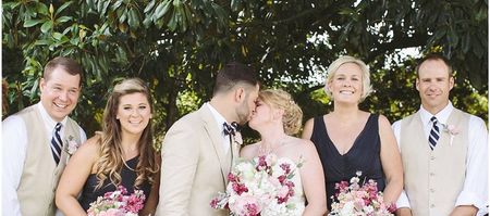 How a 4-year-old flower girl upstaged a bride and groom on their big day