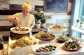 Salad and shopping in one spot? Eh, yes please…