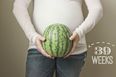 I carried a watermelon: This mum documented her pregnancy with fruit and veg