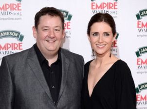 Maia Dunphy and Johnny Vegas share baby news via brilliant tweets