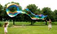 Blow their tiny minds with these homemade GIANT bubbles
