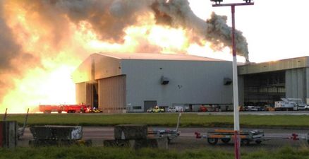 Flights grounded as crews tackle fire at Dublin Airport