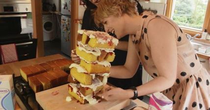 Video: Cake Jenga is possibly the best game we’ve ever played
