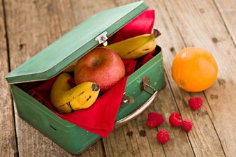 Designer daddy: This dad brightens up his son’s lunch every day with cute notes