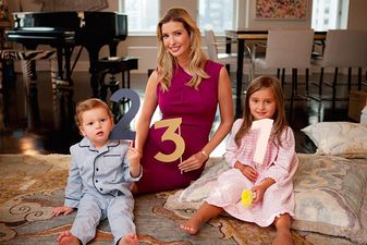 Ivanka Trump’s kids sabotage her cute baby announcement