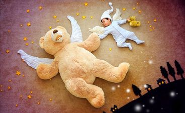 Sleeping baby? How about an animated nap-time photoshoot