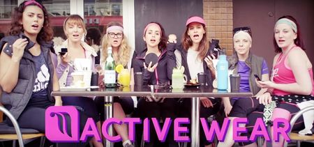 What we ACTUALLY do while wearing yoga pants.