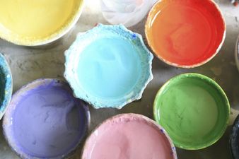 Unborn babies create beautiful art for charity (crazy, but true!)