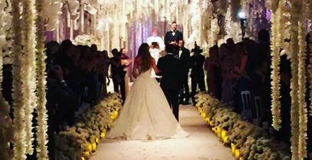 Sofia Vergara’s wedding dress is divine