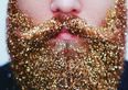 Behold the glitter beard: the fanciest party accessory of 2015