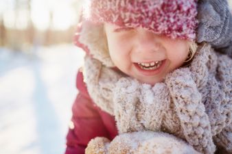 This super stylish coat is a must have for any mini fashionista this winter