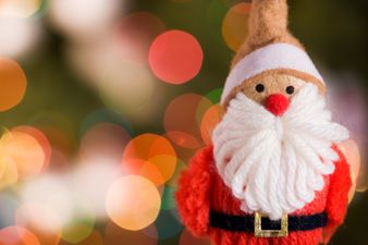 This could be one of the best Santa pics we’ve ever seen